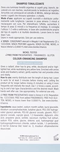 Bionike Shine On Shampoo Silver Touch