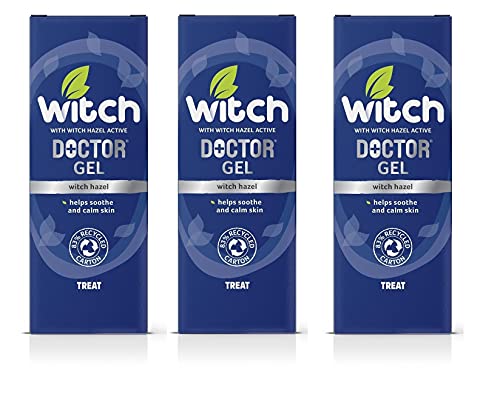THREE PACKS of Witch Doctor Skin Soothing Gel 35g