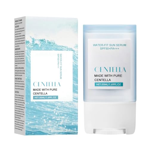 Tongyend Centella Water-Fit Sun Serum, SPF50+ PA+++, 50ml (Pack Of 1, Sun Protection Factor (SPF), 50)