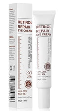 Generic Retinol Eye Cream for Dark Circles and Puffy Eyes – 30% AHA + 2% BHA Exfoliating & Brightening Formula – Hydrating Eye Care with Patches for Fine Lines & Wrinkles