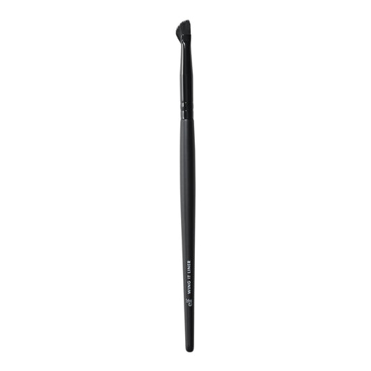 e.l.f. Wing It Liner Brush, Curved Eyeliner Brush For Creating Winged Eyeliner, Easy Control Handle, Made With Synthetic, Cruelty-free Bristles