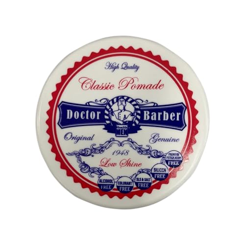 Doctor Barber Classic Pomade Original Genuine 100 ml – No Alcohol, No Colouring, No Silicones, No Paraffin