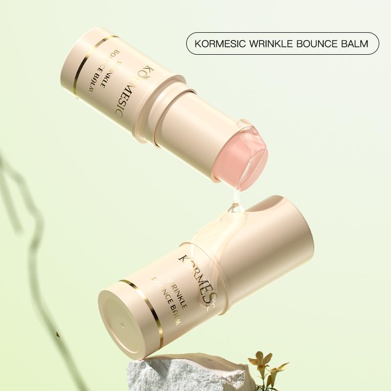 IZBEAUVO 2 PCS Anti Aging Instant Face Lift Collagen Boosting Moisture Balm Stick for Face Lip & Eye Wrinkles