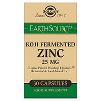Solgar® EarthSource Food-Fermented Koji Zinc 25mg - Pack of 30 - Immune System Support - Supports Healthy Skin, Hair and Nails