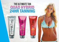 Power Tan Ultima Dark Collagen Quad Hybrid Bronzing Creme Sunbed Tanning Accelerator Lotion Cream 250ml