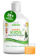 Swedish Super Kids Multivitamin Age 3+, Orange Flavour, 500 ml
