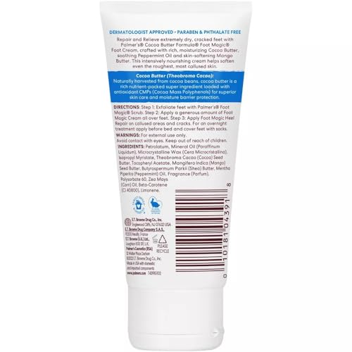 Generic Cocoa Butter Formula Foot Magic Lotion Pack of 3
