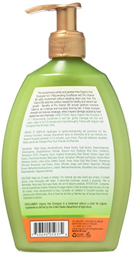 Organic Hair Energizer 5 in 1 Rejuvenating Conditioner with Pro Vitamin B5