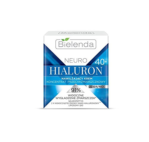Bielenda Neuro Hialuron Moisturizing Anti Wrinkle Cream Concentrate 40+ Day Night 50ml