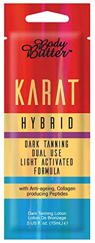 BODY BUTTER Body Butter KARAT HYBRID Dark Tanning Dual Use Light Activated Formula (15ml)