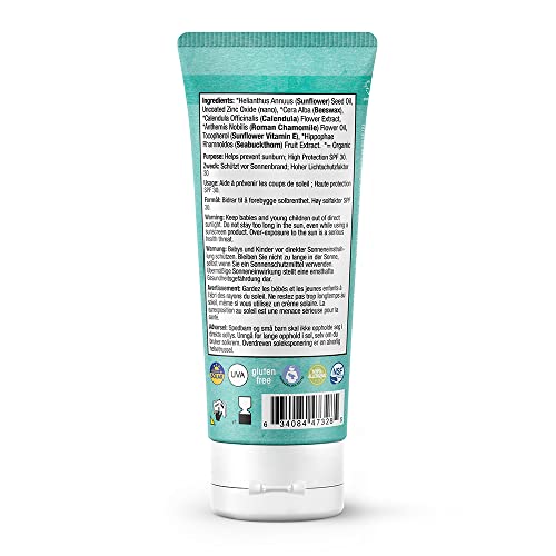 Badger Organic Sunscreen Baby SPF30