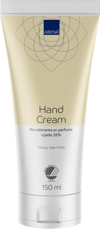 ABENA Hand Cream | 150ml Fast Absorbing Hand Lotion | Suitable To Be Used As Hand Cream For Very Dry Hands | Our Hand Moisturiser Is Ideal For Daily Use As A Working Hands Cream.