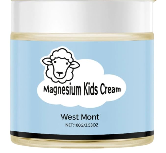 INSKIN Magnesium Lotion for Kids,Magnesium Cream for Sleep,Baby Bedtime Lotion,100% Natural Organic Kids' Body Cream Promotes Deep Sleep