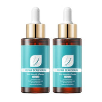 IZBEAUVO Scar Removal Set with Repair Scar Cream & Serum, Stretch Mark Removal Cream for Dark Marks, Scar Removal Serum for Body, Trauma Scars, Scald, Hyperpigmentation & All Types of Scars (2 serum)