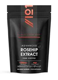 Rosehip Extract 5,000mg - Potent 20:1 Extract – 3 Months Supply – 90 Vegan Capsules