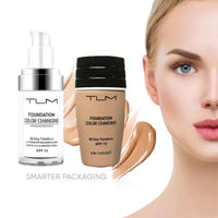 Glamza TLM Self Adjusting Colour Changing Fouddation - Smart Packaging