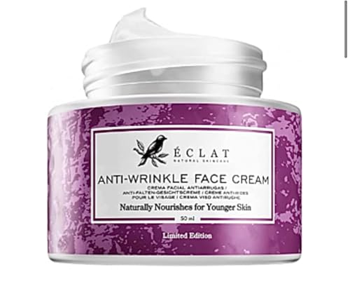 The EQ-Eclat Anti-Wrinkle Cream | Hydrates & Rejuvenation | Anti-Ageing Antioxidants | Smooths Wrinkles | Nourishes Younger Skin | Vitamin C Moisturizer| Non-Greasy Formula | 50ml