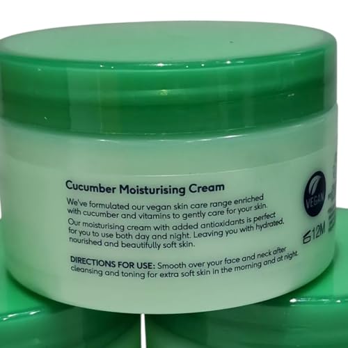 Generic Cucumber Moisturising Cream,nourished & beautifully soft skin 100mL With Free Aloe Vera Lip Balm