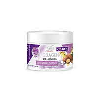 Victoria Beauty Day and Night Anti-Aging Moisturiser with Collagen, Hyaluronic Acid, Q10, Argan Oil, and a UVA/UVB Filter for Ages 40 – 55, Pack of 2 Creams (2 x 50 ml)