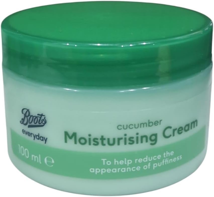 Generic Boots Cucumber Moisturising Cream 2x 100 ml With Free Orignial Lip Balm