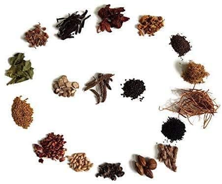 YOGI’S GIFT – Celebrating health Yogi’s Gift | Ayurvedic Herbal Hair oil mix | 18 Essential raw herbs for oil infusion | 100% natural Indian herbs