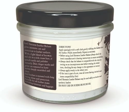2x 125ml Lord Sheraton Leather Balsam – Bundled by Smart Cutie