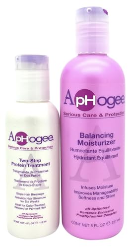 Generic Aphoge Buy Two Step Protein Treatment Kit 4oz & Get Balancing Moisturizer 8oz