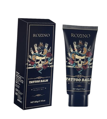 Generic Tattoo Care Cream I 60g I Natural Ingredients I Deep Moisturizing Nourishing Skin Care I Aftercare Cream For Tattoos & Lotion For Dry Skin