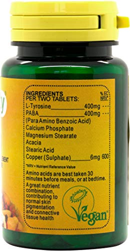 Veganicity Tyro Tan Healthy Tanning Supplement - 60 Tablets