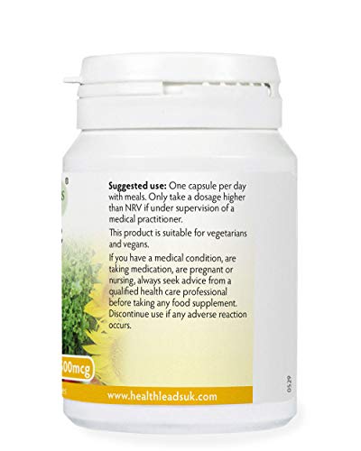 Health Leads ...Working With Nature Vitamin B12 Methylcobalamin 500mcg 180 Capsules, Magnesium Stearate Free & No Nasties, B12 contributes to The Reduction of Tiredness and Fatigue, Normal Function of The Immune System, Made in UK
