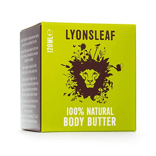 Lyonsleaf 100% Natural Body Butter with 95% Organic Tropical Oils for all over moisturising