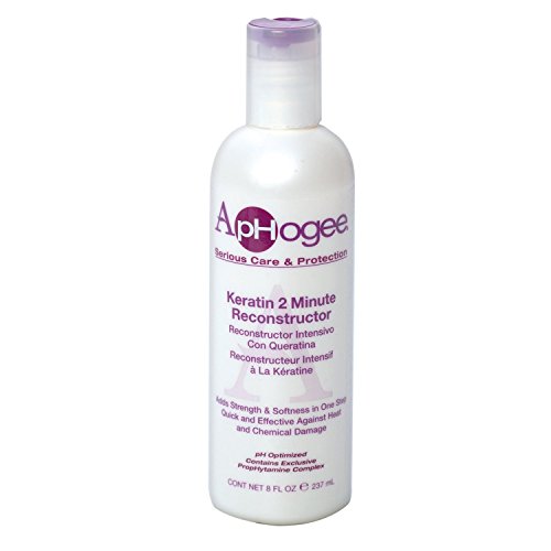 Aphogee APHOGEE Intensive Keratin Reconstructor Restores Softness & Elasticity & Repairs Damaged Hair 8 oz/237ml