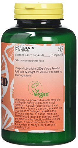 Health Plus Ascorbic Acid Powder Vitamin C Supplement - 250g