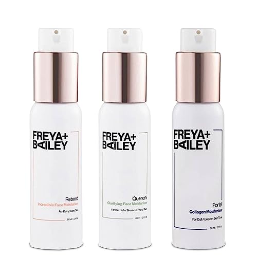Generic Freya + Bailey Moisturiser for Dehydrated Skin, Forte!, Reboot! or Quench! (Quench! Clarifying)