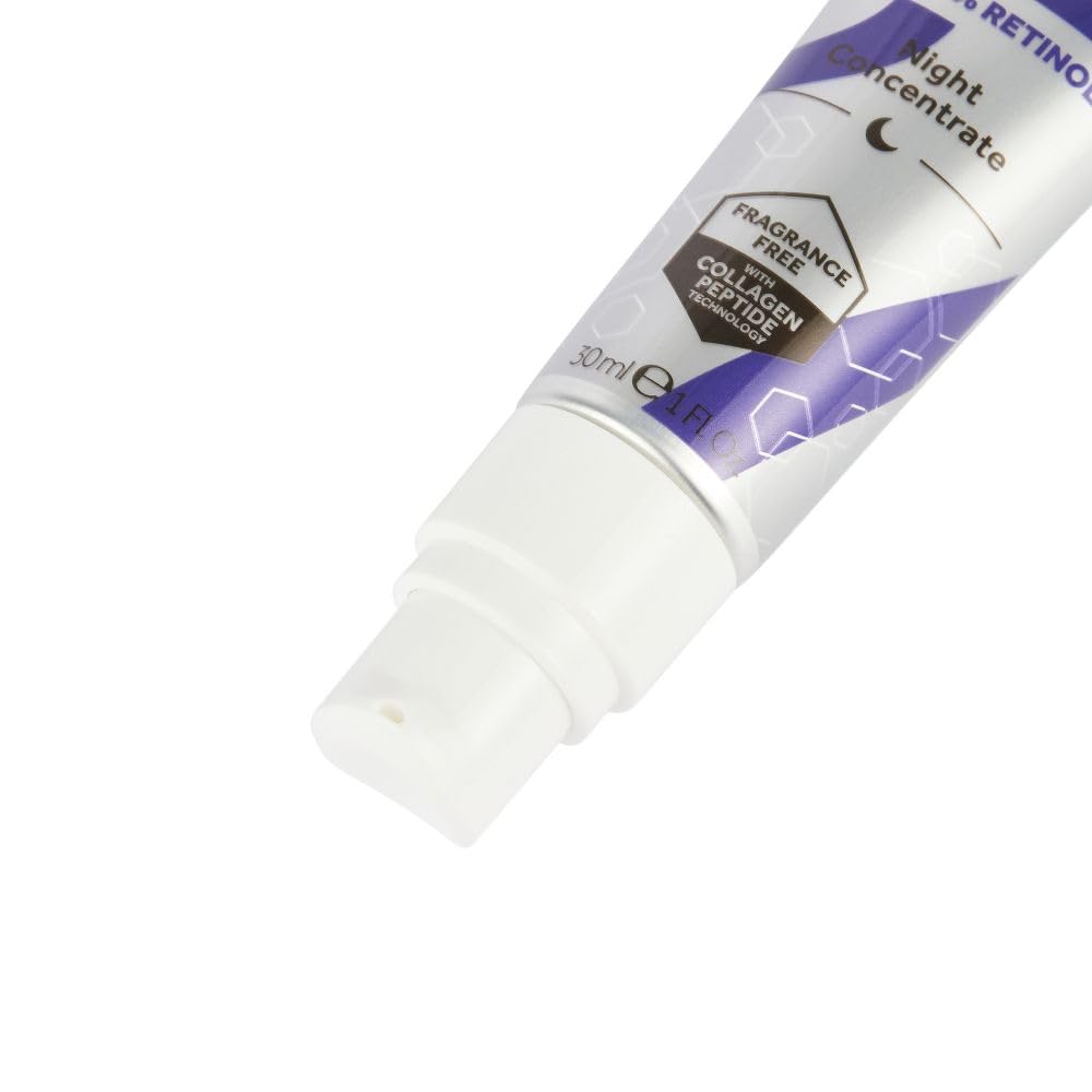No7 Pure Retinol (0.3% Retinol) Night Concentrate 30ml (pack of 1) - Fragrance Free