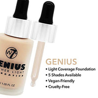 W7 Genius Feather Light Make Up Foundation, 30 ml