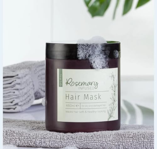Generic Olāil Rosemary Infused Hāir Mask For Dry and Damaged Hair | Leaves Hair Soft & Healthy Looking | 480mL