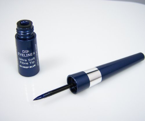 Deep Blue Ultra Fine Dip Liquid Eyeliner - 03 super long stay, high coverage, Felt Tip Eye Liner Dipliner Colour Shade 03