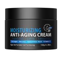 ewku Men's Skin Tightening Face Cream - Anti Aging Moisturizer to Reduce Fine Lines & Wrinkles, Youthful Face Cream for Men, Anti Wrinkle Moisturizer for Smoother Skin