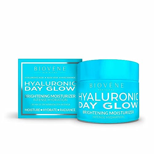 Biovène Barcelona HYALURONIC Day Glow brightening moisturizer Intense Hydration 50 ml