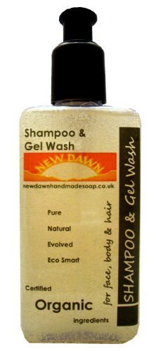 New Dawn Handmade Natural Lemongrass Shampoo - Range No.7 - Scalp Acne/Oily Scalp/Greasy/Oily Hair Relief/Hair loss/Strengthening (250 ml)
