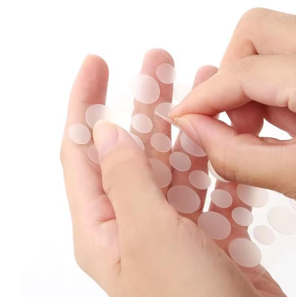 Generic Hydrocolloid Acne Patches - 36 Invisible Spot Stickers - Multi-Sized Pimple Patches (12mm & 8mm) Skin Care - Fast Healing, Reduces Redness, Vegan, Makeup-Friendly, Blemish Treatment, Overnight Care
