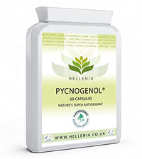 Hellenia Pycnogenol - French Maritime Pine Bark Extract 30mg - 60 Capsules
