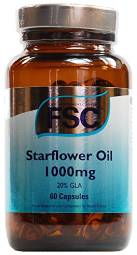 FSC 1000mg Starflower Oil - Pack of 60 Capsules