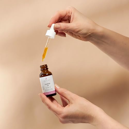 Derora Rosehip Oil | Nourishes Skin, Hair & Nails | 100% Pure & Natural | Cold Pressed & Unrefined | Antioxidant & Vitamin A, C & E Rich | All Skin Types | Vegan & Cruelty Free (30ml)