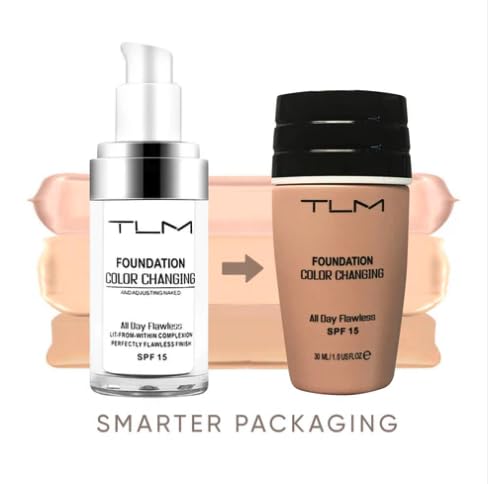 x2 Glamza TLM Self Adjusting Colour Changing Foundation - Smart Packaging - TWIN PACK