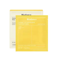 Generic Radiant Vita Niacinamide Real Deep Mask (4 Sheets) - K-Beauty Face Mask for Dark Spot Correction, Brightening, Dullness, Uneven Skin Tone - Overnight Hydrogel Absorption