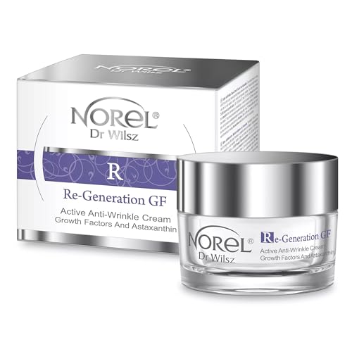 Norel Re-Generation GF Anti Wrinkle Cream Growth Factors and Astaxanthin 50ml