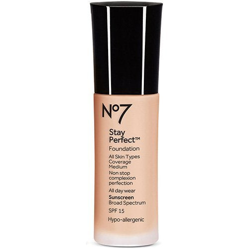 Boots No7 Stay Perfect Foundation 30ml - Calico