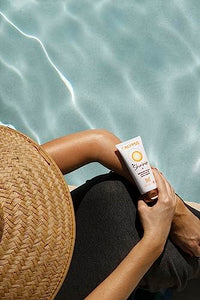 Calypso Shimmer Sun Lotion SPF50 + | Very High UVA + UVB Protection, Water Resistant, Shimmering Sun Protection for Face and Body, 100ml